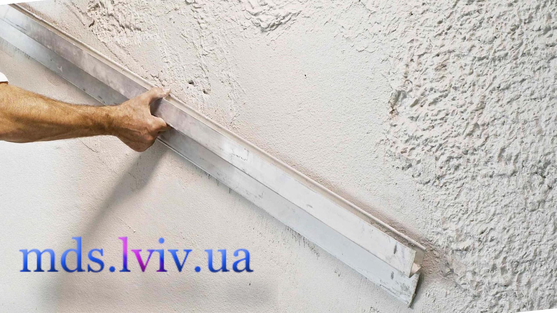 Шпакловка на бетонни стени